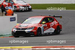 04.05.2017 - Pepe Oriola (ESP) SEAT LeÃ³n TCR, Lukoil Craft-Bamboo Racing and James Nash (GBR) SEAT LeÃ³n TCR, Lukoil Craft-Bamboo Racing 04-06.05.2017 TCR International Series, Round 3, Spa Francorchamps, Spa, Belgium