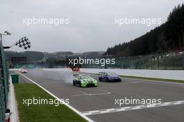 05.05.2017 - Race 1, Ferenc Ficza (HUN) SEAT LeÃ³n TCR, Zengo Motorsport with punture 04-06.05.2017 TCR International Series, Round 3, Spa Francorchamps, Spa, Belgium