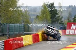 05.05.2017 - Qualifying, Crash, Jens Reno Moller (DEN) Honda Civic TCR, Reno Racing 04-06.05.2017 TCR International Series, Round 3, Spa Francorchamps, Spa, Belgium