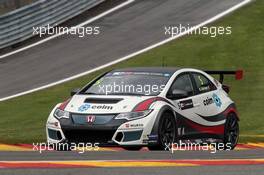 04.05.2017 - Free Practice 2, Roberto Colciago (ITA) Honda Civic TCR, M1RA 04-06.05.2017 TCR International Series, Round 3, Spa Francorchamps, Spa, Belgium