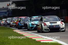Race 2, Roberto Colciago (ITA) Honda Civic TCR, M1RA 14.05.2017. TCR International Series, Rd 4, Monza, Italy, Sunday.