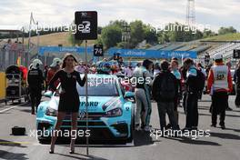 18.06.2017 - Race 1, Grid Girl 16-18.06.2017 TCR International Series, Round 6, Hungaroring, Budapest, Hungary