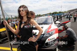 18.06.2017 - Race 2, Grid Girl 16-18.06.2017 TCR International Series, Round 6, Hungaroring, Budapest, Hungary