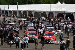 18.06.2017 - Race 2, The paddock 16-18.06.2017 TCR International Series, Round 6, Hungaroring, Budapest, Hungary