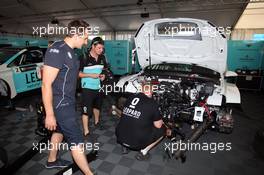 16.06.2017 - Free Practice 1, Leopard Racing Team WRT garage 16-18.06.2017 TCR International Series, Round 6, Hungaroring, Budapest, Hungary