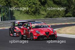 18.06.2017 - Race 1, MÃ¡rk JedlÃ³czky (HUN) Alfa Romeo Giulietta TCR, Unicorse Team 16-18.06.2017 TCR International Series, Round 6, Hungaroring, Budapest, Hungary