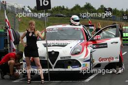 09.07.2017 - Race 2, Davit Kajaia (GEO) Alfa Romeo Giulietta TCR, GE-Force 07-09.07.2017 TCR International Series, Round 6, Oschersleban, Germany