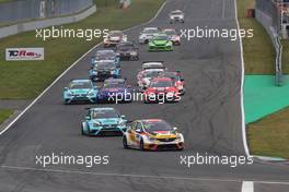 09.07.2017 - Race 2, Start of the race 07-09.07.2017 TCR International Series, Round 6, Oschersleban, Germany