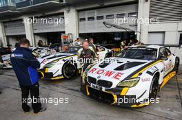 07.04.2017. VLN, DMV 4-Stunden-Rennen, Round 2, Nürburgring, Germany. Marc Basseng, Maxime Martin, BMW M6 GT3, ROWE Racing. This image is copyright free for editorial use © BMW AG