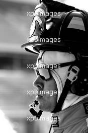 A fire marshal. 14-15.09.2017. FIA World Endurance Championship, Rd 6, 6 Hours of Circuit of the Americas, Austin, Texas, USA.