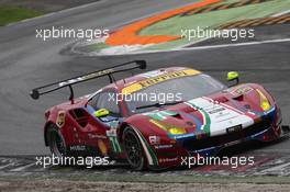 Davide Rigon (ITA), Sam Bird (GBR), Ferrari 488 GTE, AF Corse, (LMGTE Pro) 01.04.2017-02.04.2016 WEC World Endurance Prologue, Autodromo di Monza, Monza, Italy