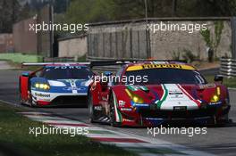James Calado (GBR), Alessandro Pier Guidi (ITA), Ferrari 488 GTE, AF Corse, (LMGTE Pro) 01.04.2017-02.04.2016 WEC World Endurance Prologue, Autodromo di Monza, Monza, Italy
