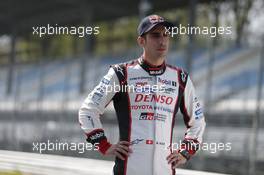 Sebastien Buemi (SUI) Toyota Gazoo Racing. 31.03-02.04.2017. FIA World Endurance Championship, 'Prologue' Official Test Days, Monza, Italy.
