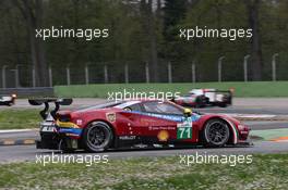 Davide Rigon (ITA), Sam Bird (GBR), Ferrari 488 GTE, AF Corse, (LMGTE Pro) 01.04.2017-02.04.2016 WEC World Endurance Prologue, Autodromo di Monza, Monza, Italy