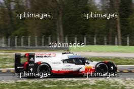 Timo Bernhard (GER) / Earl Bamber (NZL) / Brendon Hartley (NZL) #02 Porsche LMP Team, Porsche 919 Hybrid. 31.03-02.04.2017. FIA World Endurance Championship, 'Prologue' Official Test Days, Monza, Italy.