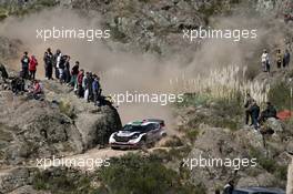 Elfyn Evans (GBR)-Daniel Barritt (GBR) Ford Fiesta WRC, M-Sport World Rally Team 28-30.04.2017. FIA World Rally Championship, Rd 5, Rally Argentina, Villa Carlos Paz, Argentina.