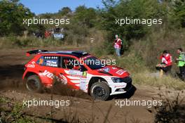Shakedown, Hubert PTASZEK (POL) - Maciek SZCZEPANIAK (POL) Skoda Fabia R5, ORLEN Team 28.04-01.05.2017 FIA World Rally Championship, Rd 5, Rally Argentina, Villa Carlos Paz, Argentina.