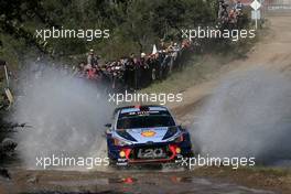 Dani Sordo (ESP)-Marc Marti (ESP),Hyundai i2 Coupe WRC, Hyundai Motorsport 28-30.04.2017. FIA World Rally Championship, Rd 5, Rally Argentina, Villa Carlos Paz, Argentina.