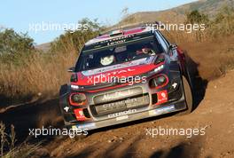 Shakedown, Craig Breen (IRL)-Scott Martin (GBR) Citroen C3 WRC, Citroen Total Abu Dhabi WRT 28.04-01.05.2017 FIA World Rally Championship, Rd 5, Rally Argentina, Villa Carlos Paz, Argentina.