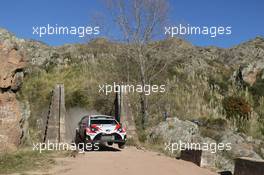 Jari-Matti Latvala (FIN)-Miikka Anttila (FIN) Toyota Yaris WRC, Toyota Gazoo Racing WRT 28-30.04.2017. FIA World Rally Championship, Rd 5, Rally Argentina, Villa Carlos Paz, Argentina.