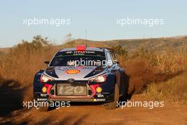 Shakedown, Dani Sordo (ESP)-Marc Marti (ESP),Hyundai i2 Coupe WRC, Hyundai Motorsport 28.04-01.05.2017 FIA World Rally Championship, Rd 5, Rally Argentina, Villa Carlos Paz, Argentina.