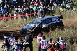 Shakedown, Lorenzo Bertelli (ITA)-Simone Scattolin (ITA) Ford Fiesta WRC, M-Sport World Rally Team 28.04-01.05.2017 FIA World Rally Championship, Rd 5, Rally Argentina, Villa Carlos Paz, Argentina.