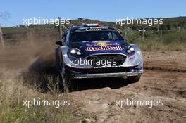 Shakedown, Sebastien Ogier (FRA)-Julien Ingrassia (FRA) Ford Fiesta WRC, M-Sport World Rally Team 28.04-01.05.2017 FIA World Rally Championship, Rd 5, Rally Argentina, Villa Carlos Paz, Argentina.
