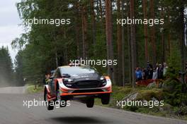 Shakedown, Mads Ostberg (NOR)-Ola Floene (NOR) Ford Fiesta WRC, M‚ÄêSport World Rally Team 27-30.07.2017. FIA World Rally Championship 2016, Rd 9, Rally Finland, Jyvaskyla, Finland.