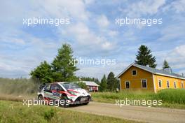 Essapeka Lappi (FIN) Janne Ferm (FIN), TOYOTA YARIS WRC, TOYOTA GAZOO RACING WRT 27-30.07.2017. FIA World Rally Championship 2016, Rd 9, Rally Finland, Jyvaskyla, Finland.