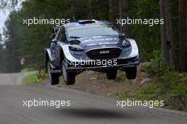 Shakedown, Ott Tanak (EAU)-Martin Jarveoja (EST),Ford Fiesta WRC, M‚ÄêSport World Rally Team 27-30.07.2017. FIA World Rally Championship 2016, Rd 9, Rally Finland, Jyvaskyla, Finland.