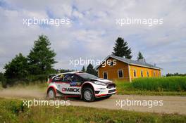 Osian Pryce (GBR)-  Dale Furniss (GBR) Drive DMACK Team Ford Fiesta R5 27-30.07.2017. FIA World Rally Championship 2016, Rd 9, Rally Finland, Jyvaskyla, Finland.
