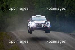 Elfyn Evans (GBR)-Daniel Barritt (GBR) Ford Fiesta WRC, M-Sport World Rally Team 27-30.07.2017. FIA World Rally Championship 2016, Rd 9, Rally Finland, Jyvaskyla, Finland.