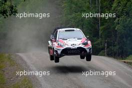 Juho Hanninen (FIN)-Kaj Lindstrom (FIN) Toyota Yaris WRC, Toyota Gazoo Racing WRT 27-30.07.2017. FIA World Rally Championship 2016, Rd 9, Rally Finland, Jyvaskyla, Finland.