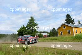 Kris Meeke (GBR)-Paul Nagle (IRL) Citroen C3 WRC, Citroen Total Abu Dhabi WRT 27-30.07.2017. FIA World Rally Championship 2016, Rd 9, Rally Finland, Jyvaskyla, Finland.