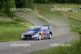 Sebastien Ogier (FRA)-Julien Ingrassia (FRA) Ford Fiesta WRC, M-Sport World Rally Team 27-30.07.2017. FIA World Rally Championship 2016, Rd 9, Rally Finland, Jyvaskyla, Finland.
