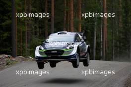 Shakedown, Teemu Suninen (FIN) -  Mikko Markkula (FIN)  M-Sport World Rally Team, Ford Fiesta WRC 27-30.07.2017. FIA World Rally Championship 2016, Rd 9, Rally Finland, Jyvaskyla, Finland.