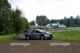 Teemu Suninen (FIN) -  Mikko Markkula (FIN)  M-Sport World Rally Team, Ford Fiesta WRC 27-30.07.2017. FIA World Rally Championship 2016, Rd 9, Rally Finland, Jyvaskyla, Finland.