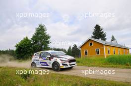Nil Solans (ESP) - Miquel Ibatez Sotos (ESP) Ford Fiesta R2 27-30.07.2017. FIA World Rally Championship 2016, Rd 9, Rally Finland, Jyvaskyla, Finland.