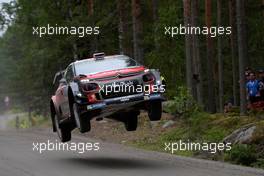 Shakedown, Kris Meeke (GBR)-Paul Nagle (IRL) Citroen C3 WRC, Citroen Total Abu Dhabi WRT 27-30.07.2017. FIA World Rally Championship 2016, Rd 9, Rally Finland, Jyvaskyla, Finland.