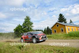 Craig Breen (IRL)-Scott Martin (GBR) Citroen C3 WRC, Citroen Total Abu Dhabi WRT 27-30.07.2017. FIA World Rally Championship 2016, Rd 9, Rally Finland, Jyvaskyla, Finland.