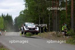 Shakedown, Elfyn Evans (GBR)-Daniel Barritt (GBR) Ford Fiesta WRC, M‚ÄêSport World Rally Team 27-30.07.2017. FIA World Rally Championship 2016, Rd 9, Rally Finland, Jyvaskyla, Finland.