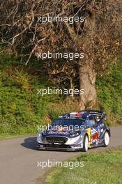 Sebastien Ogier (FRA)-Julien Ingrassia (FRA) Ford Fiesta WRC, M-Sport World Rally Team 06-09.04.2017. FIA World Rally Championship, Rd 4, Rally Tour De Corse, Ajaccio, Trier, France.