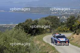 Thierry Neuville (BEL)-Nicolas Gilsoul (BEL) Hyundai i20 Coupe WRC, Hyundai Motorsport 06-09.04.2017. FIA World Rally Championship, Rd 4, Rally Tour De Corse, Ajaccio, Trier, France.
