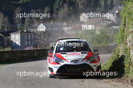 Juho Hanninen (FIN)-Kaj Lindstrom (FIN) Toyota Yaris WRC, Toyota Gazoo Racing WRT 06-09.04.2017. FIA World Rally Championship, Rd 4, Rally Tour De Corse, Ajaccio, Trier, France.