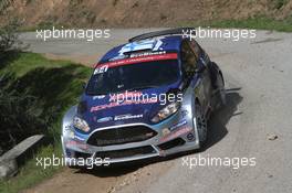 Teemu SUNINEN (FIN ) - Mikko MARKKULA (FIN)  FORD FIESTA R5, M-SPORT WORLD RALLY TEAM 06-09.04.2017. FIA World Rally Championship, Rd 4, Rally Tour De Corse, Ajaccio, Trier, France.