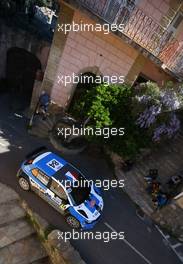 Stephane SARRAZIN (FRA)- Jacques Julien RENUCCI (FRA) HYUNDAI I20 R5 06-09.04.2017. FIA World Rally Championship, Rd 4, Rally Tour De Corse, Ajaccio, Trier, France.
