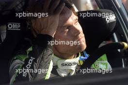 Andreas Mikkelsen (NOR)) SKODA FABIA, SKODA MOTORSPORT 06-09.04.2017. FIA World Rally Championship, Rd 4, Rally Tour De Corse, Ajaccio, Trier, France.