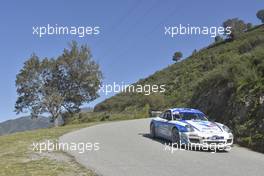 Romain Dumas (FRA) Patrick Chiappe (FRA) Porsche 997 GT3 RS 4,0 06-09.04.2017. FIA World Rally Championship, Rd 4, Rally Tour De Corse, Ajaccio, Trier, France.