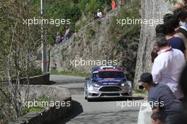 Teemu SUNINEN (FIN ) - Mikko MARKKULA (FIN)  FORD FIESTA R5, M-SPORT WORLD RALLY TEAM 06-09.04.2017. FIA World Rally Championship, Rd 4, Rally Tour De Corse, Ajaccio, Trier, France.