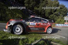 Kris Meeke (GBR)-Paul Nagle (IRL) Citroen C3 WRC, Citroen Total Abu Dhabi WRT 06-09.04.2017. FIA World Rally Championship, Rd 4, Rally Tour De Corse, Ajaccio, Trier, France.